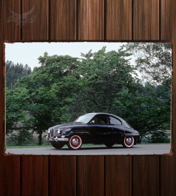 Металлическая табличка Saab 93